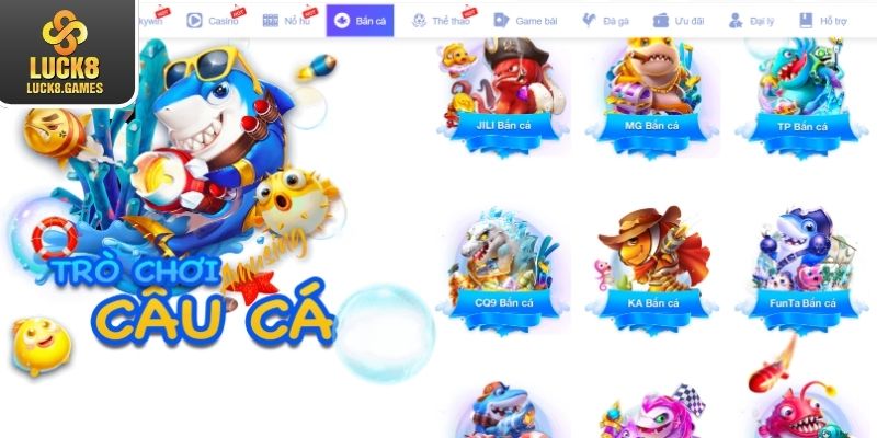 Thông tin giới thiệu về chuyên mục bắn cá Luck8